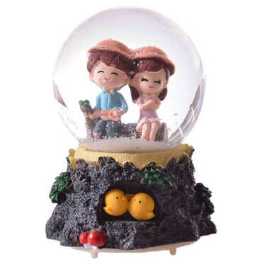 Medium Size Illuminated Glass Globe No:33 Medium Size - 9