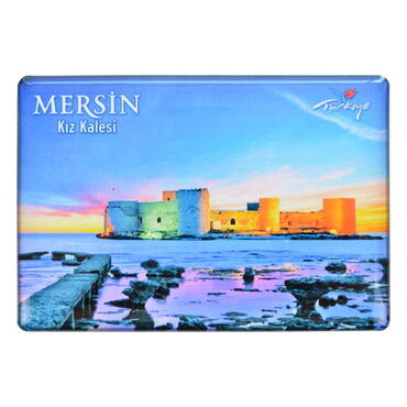 Toptan Mersin Temalı Myros Dikdörtgen Magnet 80x55 mm - 8