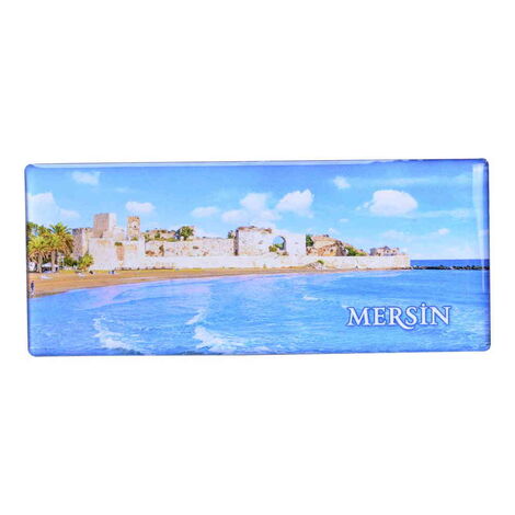 Toptan Mersin Temalı Myros Panaromik Magnet 120x50 mm - 5