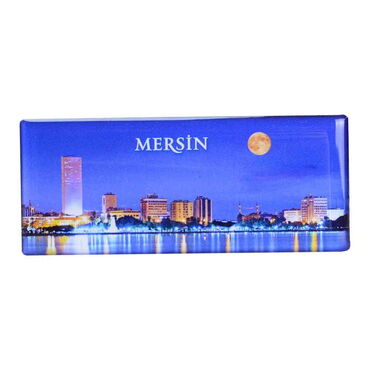 Toptan Mersin Temalı Myros Panaromik Magnet 120x50 mm - 6