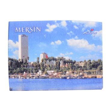 Toptan Mersin Temalı Uv Baskılı Kontra Magnet 93x68 mm - 4