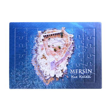 Toptan Mersin Temalı Uv Baskılı Puzzle 190x270 mm - 6