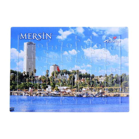 Toptan Mersin Temalı Uv Baskılı Puzzle 190x270 mm - 7