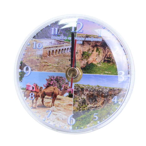 Mersin Themed Epoxy Wall Clock Home Decoration 20 Cm - 6