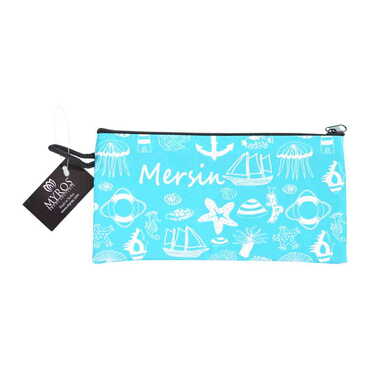 Mersin Themed Turkish Woven Wallet 183x97x8 mm - 4