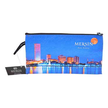 Mersin Themed Turkish Woven Wallet 183x97x8 mm - 6