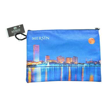 Mersin Themed Turkish Woven Wallet 215x155x8 mm - 11