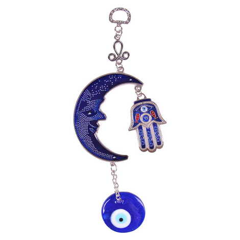 Metal Evil Eye Wall Hanging Decoration - 8