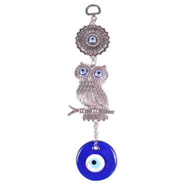 Metal Evil Eye Wall Hanging Decoration - 9