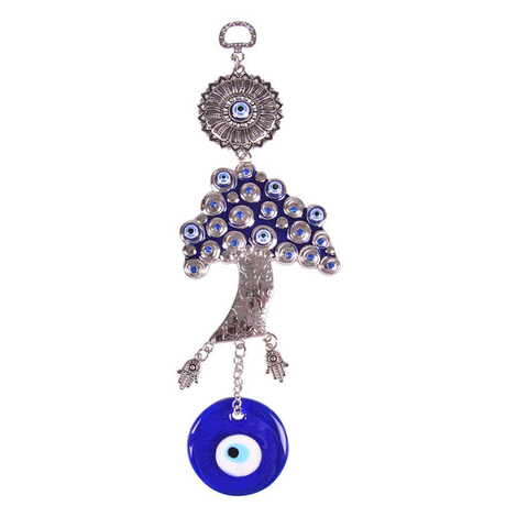 Metal Evil Eye Wall Hanging Decoration - 11