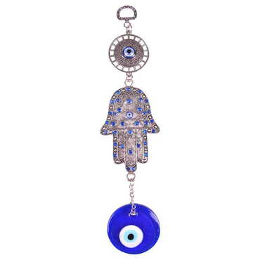 Metal Evil Eye Wall Hanging Decoration - 12