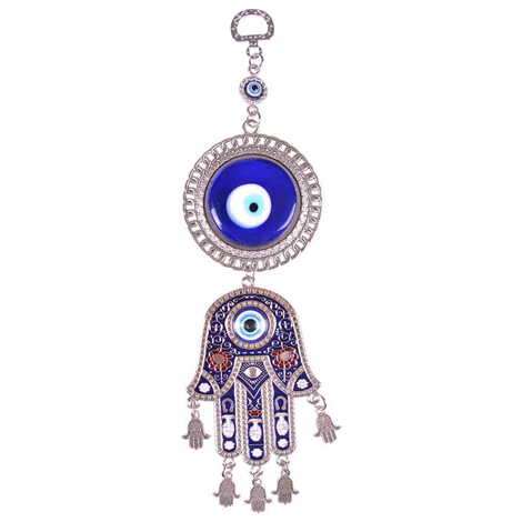 Metal Evil Eye Wall Hanging Decoration - 13