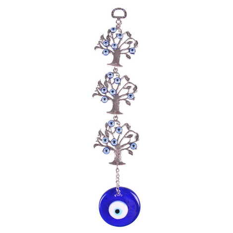 Metal Evil Eye Wall Hanging Decoration - 14