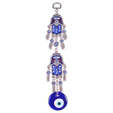 Metal Evil Eye Wall Hanging Decoration - 15