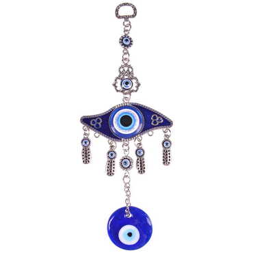 Metal Evil Eye Wall Hanging Decoration - 17