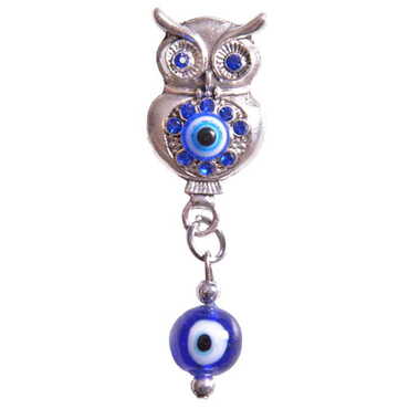 Metal Stony Evil Eye Magnet - 4