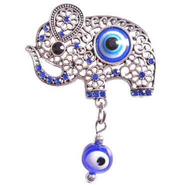 Metal Stony Evil Eye Magnet - 5