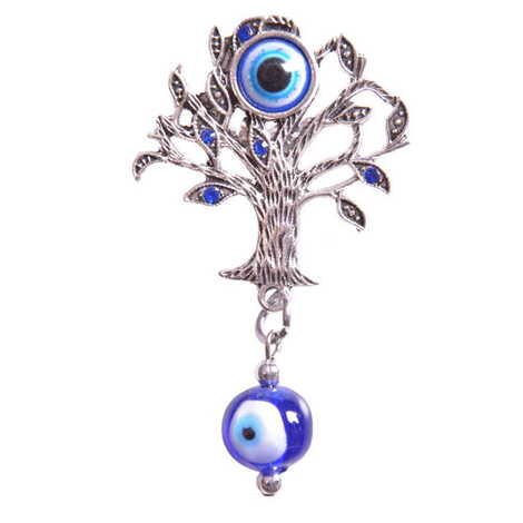 Metal Stony Evil Eye Magnet - 6