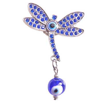 Metal Stony Evil Eye Magnet - 7