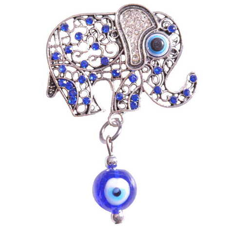 Metal Stony Evil Eye Magnet - 13