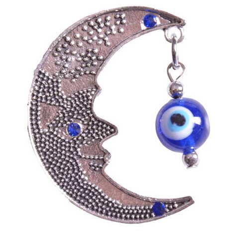 Metal Stony Evil Eye Magnet - 18