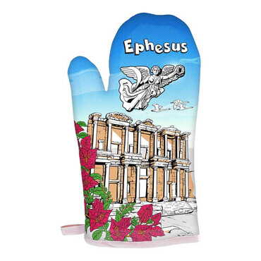 Museum Themed Customised Digital Printed Kitchen Glove 300x150 mm - 4