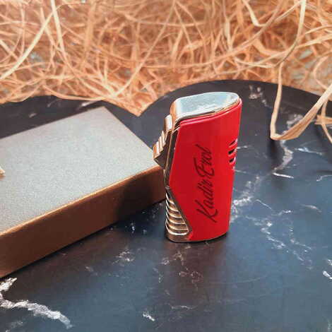 Name Personalised Gasoline Blowtorch Flame Metal Lighter - 6