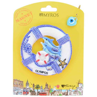 Toptan Olympos Temalı Uv Baskılı Kartonetli Polyester Magnet - 7