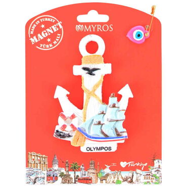 Toptan Olympos Temalı Uv Baskılı Kartonetli Polyester Magnet - 9