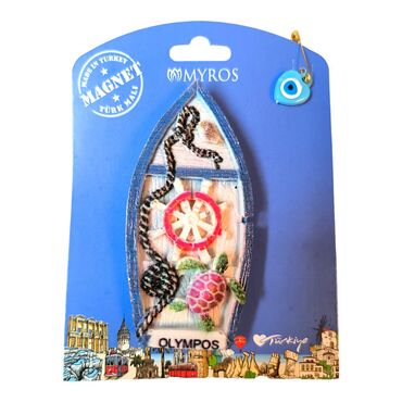 Toptan Olympos Temalı Uv Baskılı Kartonetli Polyester Magnet - 11