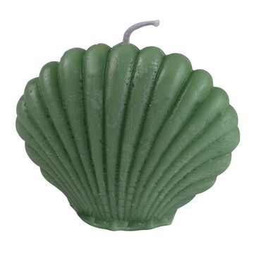 Oyster Shaped Candle 9X5 Cm - 10