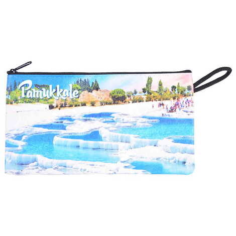 Toptan Pamukkale Temalı Myros Cüzdan 183x97x8 mm - 6