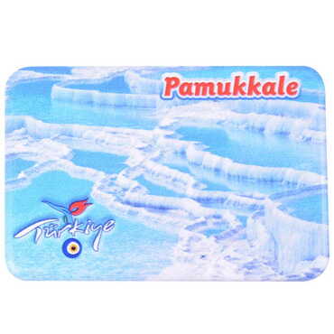 Toptan Pamukkale Temalı Uv Baskılı Magnet 80x50 mm - 9