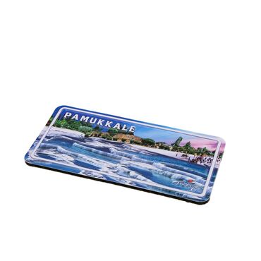 Pamukkale Themed Embossed Pvc Oppression Fridge Magnet - 8