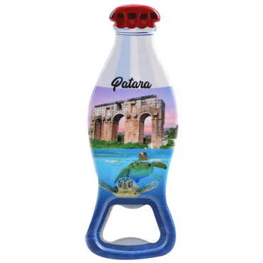 Patara Themed Customised Uv Printed Coca Cola Bottle Shape Plastic Base Bottle Opener 42x120 mm - 5