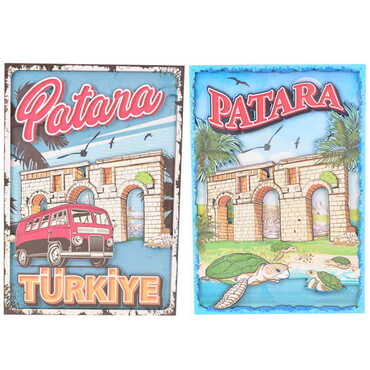 Patara Themed Wooden Customised Door Sign Board 200x290 Mm - 2