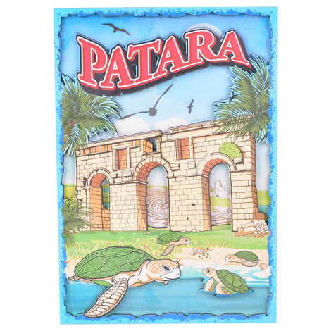 Patara Themed Wooden Customised Door Sign Board 200x290 Mm - 3