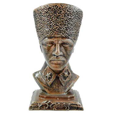 Polyester Ataturk Bust Figurine Big Size 115X225X97 Mm - 7