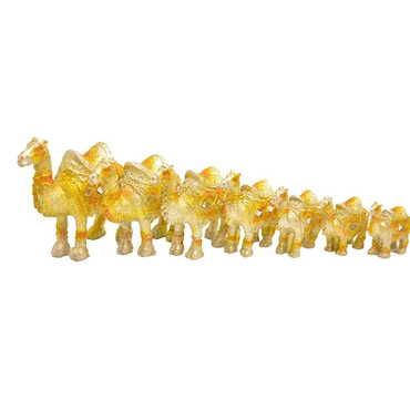 Polyester Camel Family Figurine Set Of 7 Pcs 230x100x100 mm - 3