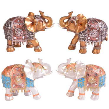 Polyester Elephant Figurine No:5 210x90x165 mm - 2