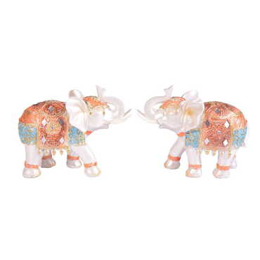 Polyester Elephant Figurine No:5 210x90x165 mm - 3