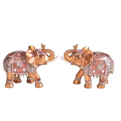 Polyester Elephant Figurine No:5 210x90x165 mm - 4