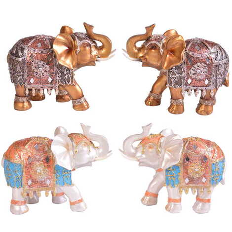 Polyester Elephant Figurine No:6 230x90x190 mm - 2