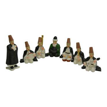 Polyester Music Figurine Set 40X30X80 Mm - Myros