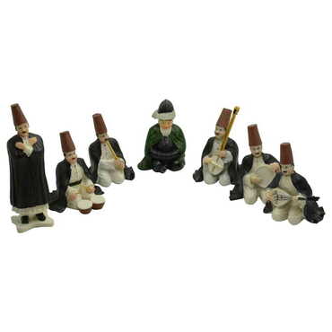 Polyester Music Figurine Set 75X60X140 mm - Myros