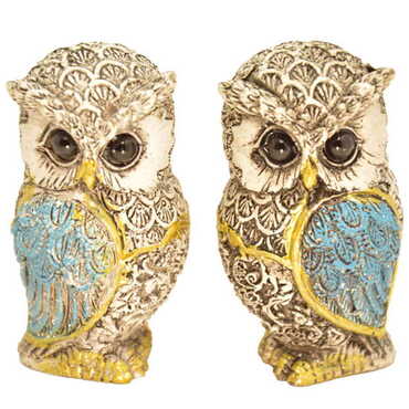 Polyester Owl Figurine Medium Size 35x60mm - 3