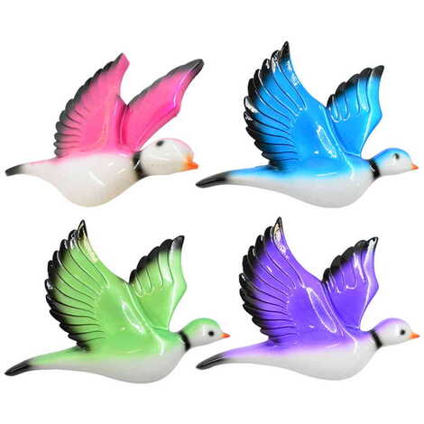 Polyester Triple Swallow Wall Hanging Decor - 9