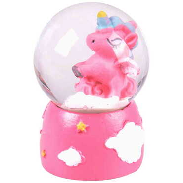 Polyester Unicorn Theme Snow Globe 40x40x67 mm - 8