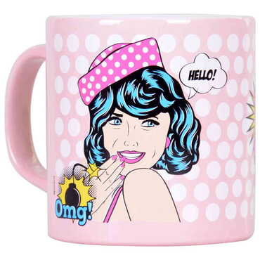 Pop-Art Themed Ceramic Custom Printed Mug - 5