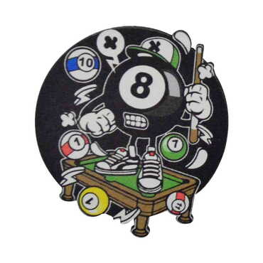 Retro Themed Wooden Customised Badge Pin - 10